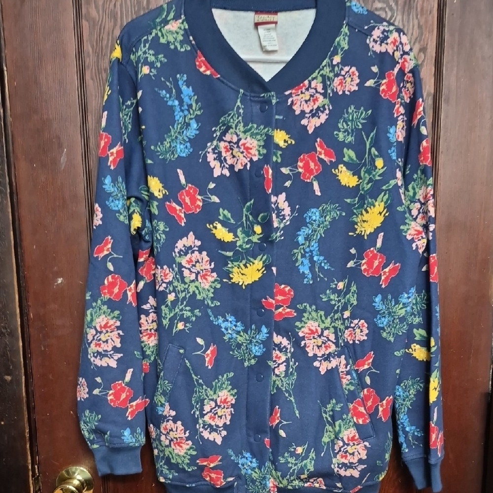 Floral Bomber Jacket